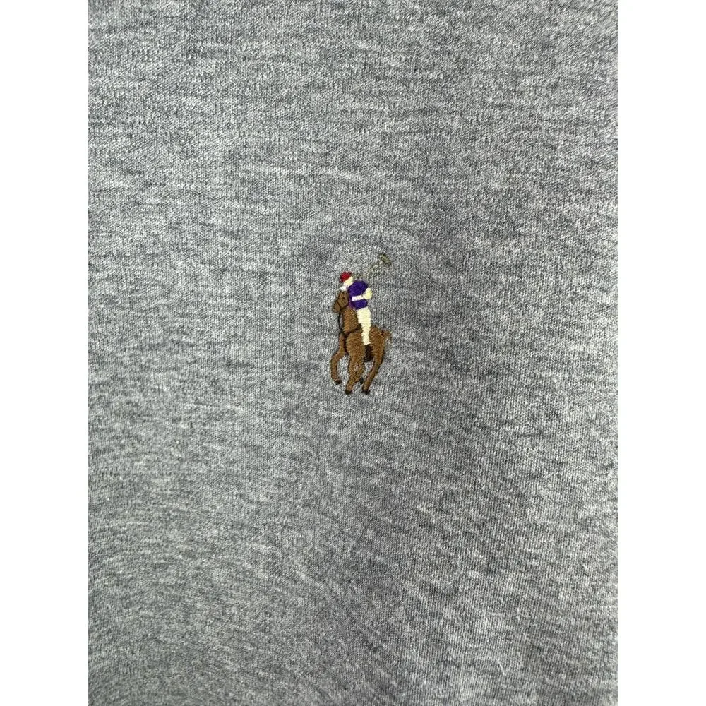 Polo Ralph Lauren Soft Cotton Polo Shirt in Gray Men's Size 2XB 2X Big & Tall - Picture 3 of 10